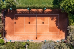 Mandeville Italian Red Clay Tennis Court